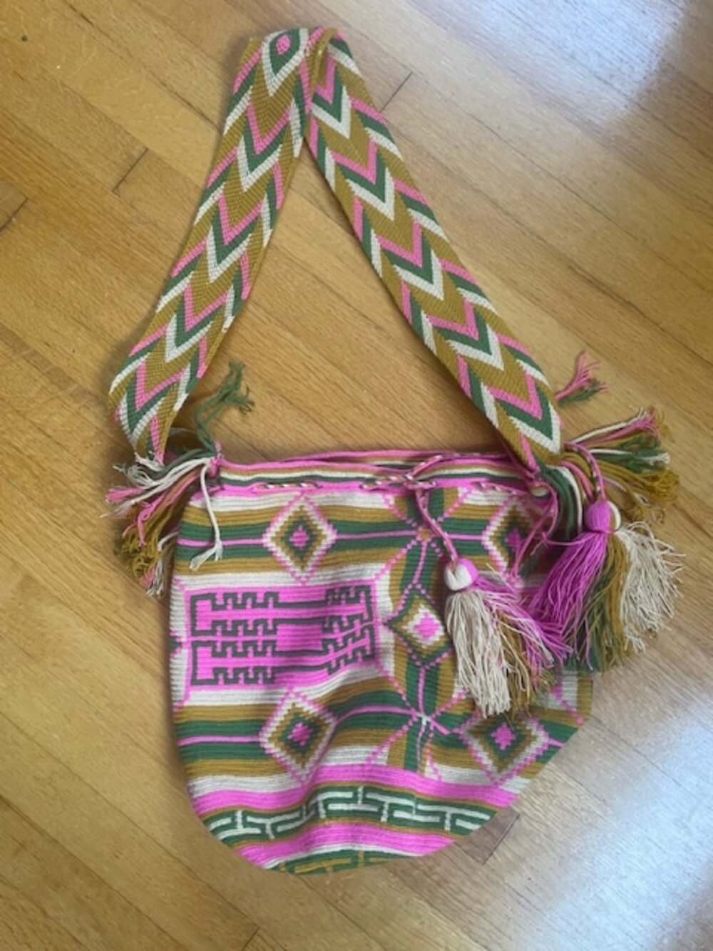 Wayuu Mochila (Boho) Crossbody Tote Bag